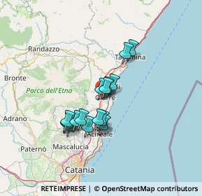 Mappa Via Forlanini, 95014 Giarre CT, Italia (11.72059)