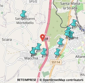 Mappa Via Forlanini, 95014 Giarre CT, Italia (1.12727)