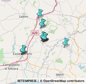 Mappa Via Cavour, 91028 Partanna TP, Italia (4.75077)