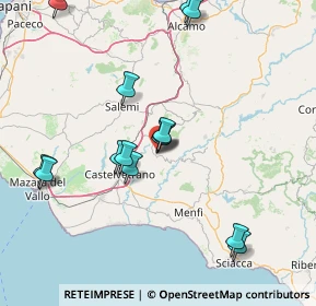 Mappa Via Cavour, 91028 Partanna TP, Italia (17.99643)