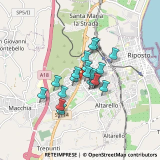Mappa Piazza Monsignore Alessi, 95014 Giarre CT, Italia (0.662)