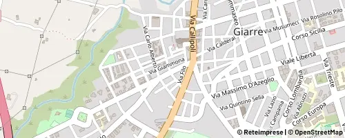 Mappa Giarre