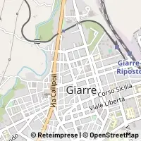 Kaart Giarre