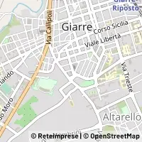 Karte Giarre