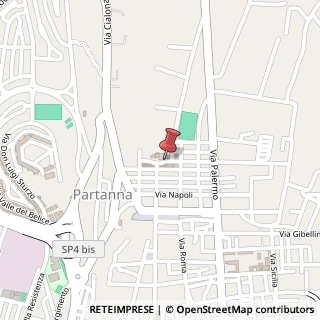 Mappa Via Trieste,  90, 91028 Partanna, Trapani (Sicilia)