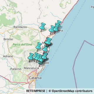 Mappa Via di Circumvallazione, 95018 Riposto CT, Italia (12.0825)