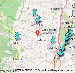 Mappa Via Cava Parisi, 95014 Giarre CT, Italia (2.9025)