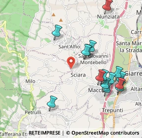 Mappa Via Cava Parisi, 95014 Giarre CT, Italia (2.42667)