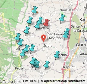 Mappa Via Cava Parisi, 95014 Giarre CT, Italia (2.332)
