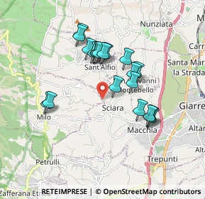 Mappa Via Cava Parisi, 95014 Giarre CT, Italia (1.768)