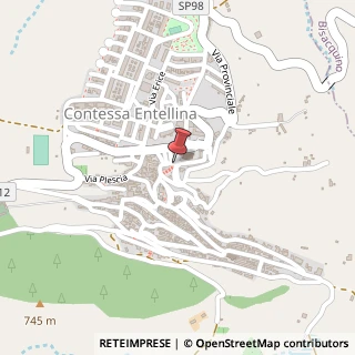 Mappa Via scanderberg 34, 90030 Contessa Entellina, Palermo (Sicilia)