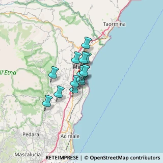 Mappa Via Guglielmo Marconi, 95018 Riposto CT, Italia (4.23923)