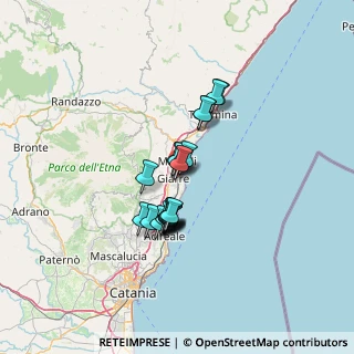 Mappa Via Guglielmo Marconi, 95018 Riposto CT, Italia (10.74)