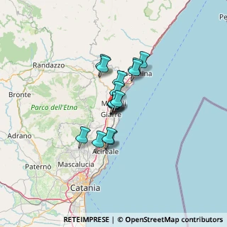 Mappa Via Guglielmo Marconi, 95018 Riposto CT, Italia (9.21667)