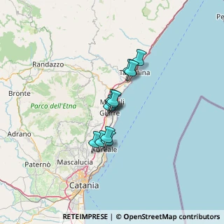 Mappa Via Guglielmo Marconi, 95018 Riposto CT, Italia (9.32)