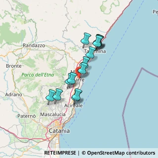 Mappa Via Guglielmo Marconi, 95018 Riposto CT, Italia (12.12929)