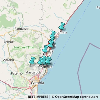 Mappa Via Guglielmo Marconi, 95018 Riposto CT, Italia (10.46167)