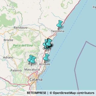 Mappa Via Guglielmo Marconi, 95018 Riposto CT, Italia (7.36091)