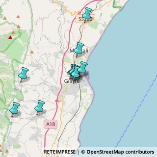 Mappa Via Guglielmo Marconi, 95018 Riposto CT, Italia (3.215)