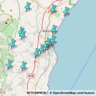 Mappa Via Guglielmo Marconi, 95018 Riposto CT, Italia (4.85)