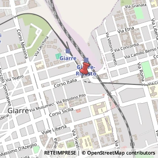 Mappa Corso Italia, 305, 95014 Giarre, Catania (Sicilia)