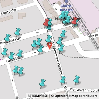 Mappa Via Antonio Paterno di San Giuliano, 95014 Giarre CT, Italia (0.07857)