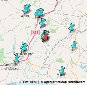 Mappa Via Padre Rosario Russo, 91028 Partanna TP, Italia (7.6)