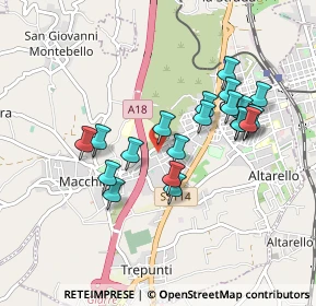 Mappa Via Regina Pacis, 95014 Giarre CT, Italia (0.9015)