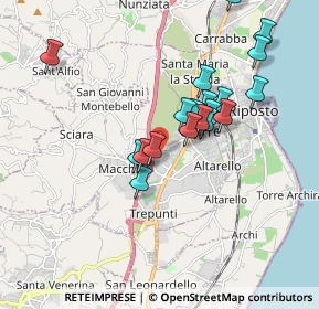 Mappa Via Regina Pacis, 95014 Giarre CT, Italia (1.7745)