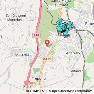 Mappa Via Luigi Orlando, 95014 Giarre CT, Italia (1.07333)