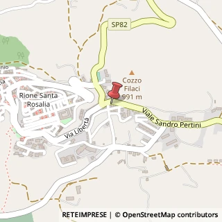 Mappa SP82, 5, 90038 Prizzi, Palermo (Sicilia)