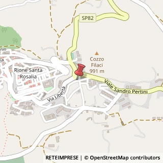 Mappa Via John e Robert Kennedy, 2, 90038 Prizzi, Palermo (Sicilia)