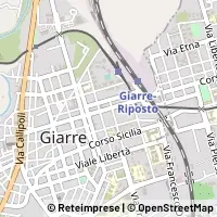 Kaart Giarre