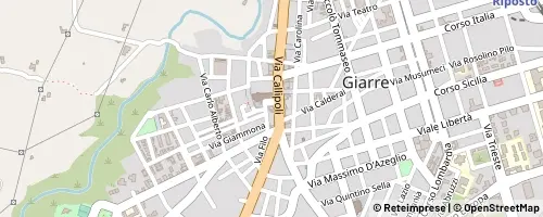 Mappa Giarre