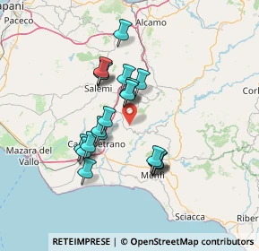 Mappa Via Messina, 91028 Partanna TP, Italia (12.659)