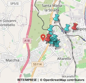 Mappa Via Guglielmo Oberdan, 95014 Giarre CT, Italia (0.6525)