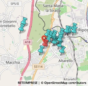 Mappa Via Guglielmo Oberdan, 95014 Giarre CT, Italia (0.773)