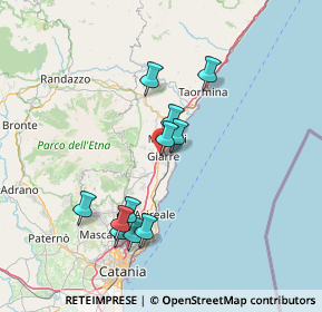 Mappa Via Garibaldi, 95014 Giarre CT, Italia (14.93364)