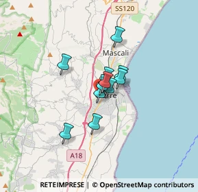 Mappa Via Guglielmo Oberdan, 95014 Giarre CT, Italia (2.09455)