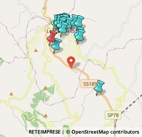 Mappa Contrada San Biagio, 90025 Lercara Friddi PA, Italia (2.25)