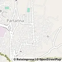地図 Partanna