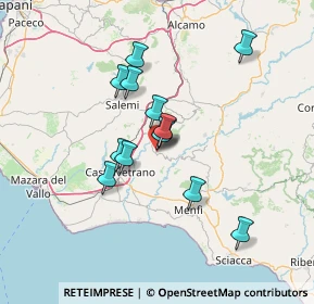 Mappa 91028 Partanna TP, Italia (12.15462)