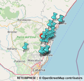 Mappa Corso Italia, 95010 Milo CT, Italia (10.5635)