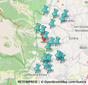 Mappa Corso Italia, 95010 Milo CT, Italia (1.921)