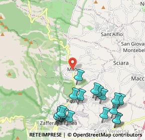 Mappa Corso Italia, 95010 Milo CT, Italia (3.08833)