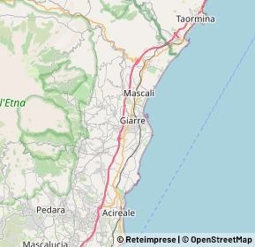 Mappa 95014 Giarre CT, Italia (5.0615)
