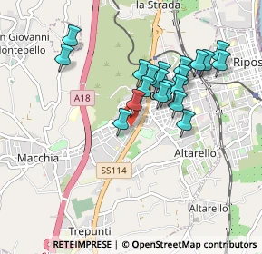 Mappa Via Vitaliano Brancati, 95014 Giarre CT, Italia (0.9065)