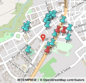 Mappa Via Vitaliano Brancati, 95014 Giarre CT, Italia (0.235)