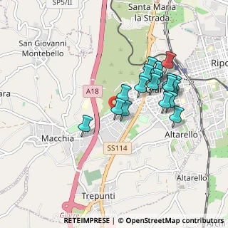Mappa Largo Cismon del Grappa, 95014 Giarre CT, Italia (0.9205)