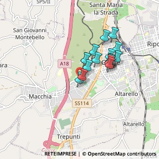Mappa Largo Cismon del Grappa, 95014 Giarre CT, Italia (0.7675)